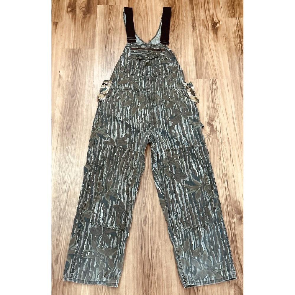 Liberty Overalls Camo Mens Size 36 x 29  Vintage Realtree Camouflage *See